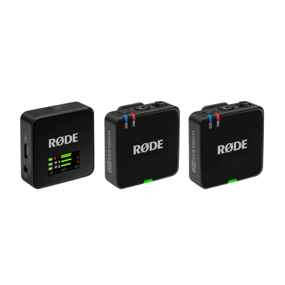 מערכת מיקרופונים אלחוטיים Wireless GO Gen 3 Rode