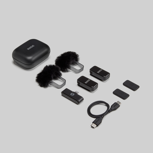 מערכת מיקרופונים אלחוטיים RODE Wireless Micro Lightning – תמונה 2