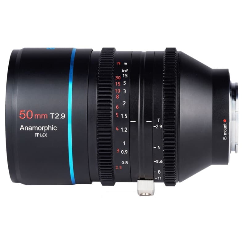 עדשה Sirui 50mm T2.9 Full Frame 1.6x Anamorphic (Nikon Z)