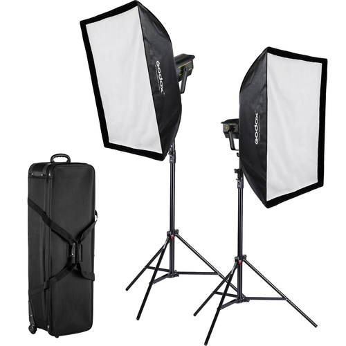 ערכת 2 פנסי לד Godox VL150 Led Video Light
