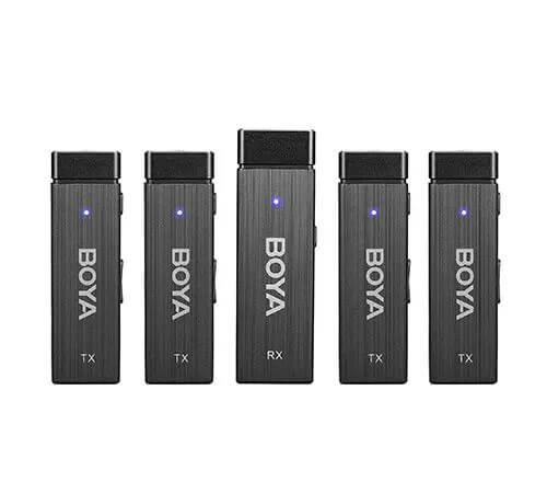סט מיקרופונים אלחוטיים BOYA by-W4