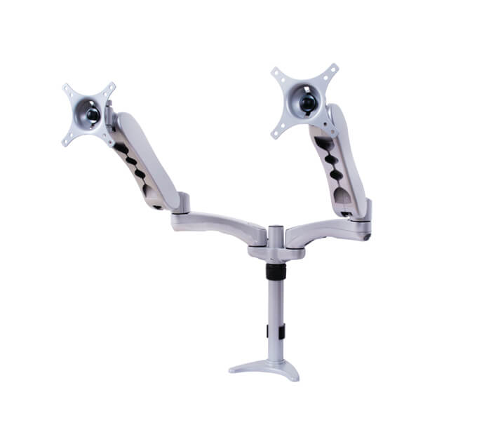 מעמד שולחני Full Motion לשני מסכים B-TECH BT7384 – תמונה 3