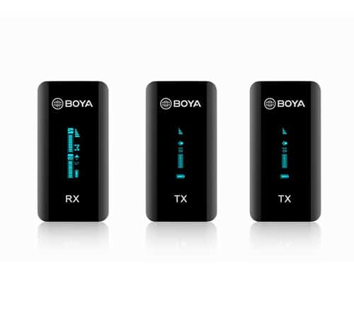 מיקרופון דש אלחוטי BOYA BY-XM6-S2