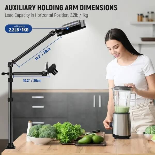 מעמד מצלמה לשולחן NEEWER Camera Desk Mount Two Holding Arms
