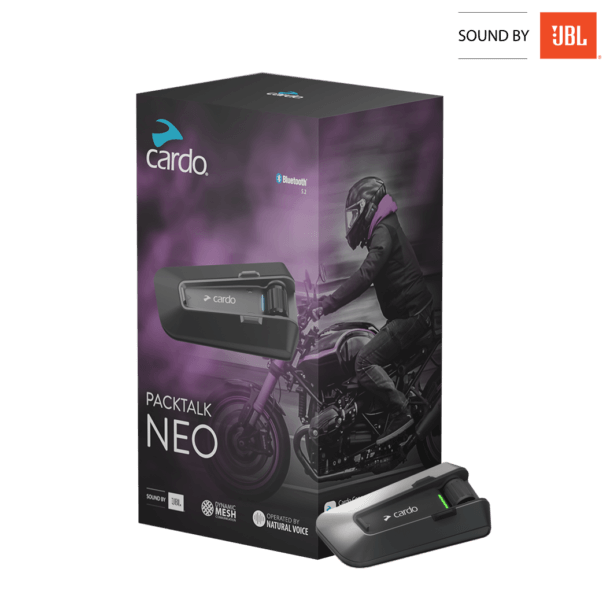 דיבורית לקסדה בלוטוס מדגם Cardo Packtalk NEO