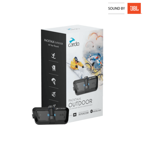 דיבורית בלוטוס Cardo Packtalk OutDoor לספורט אקסטרים