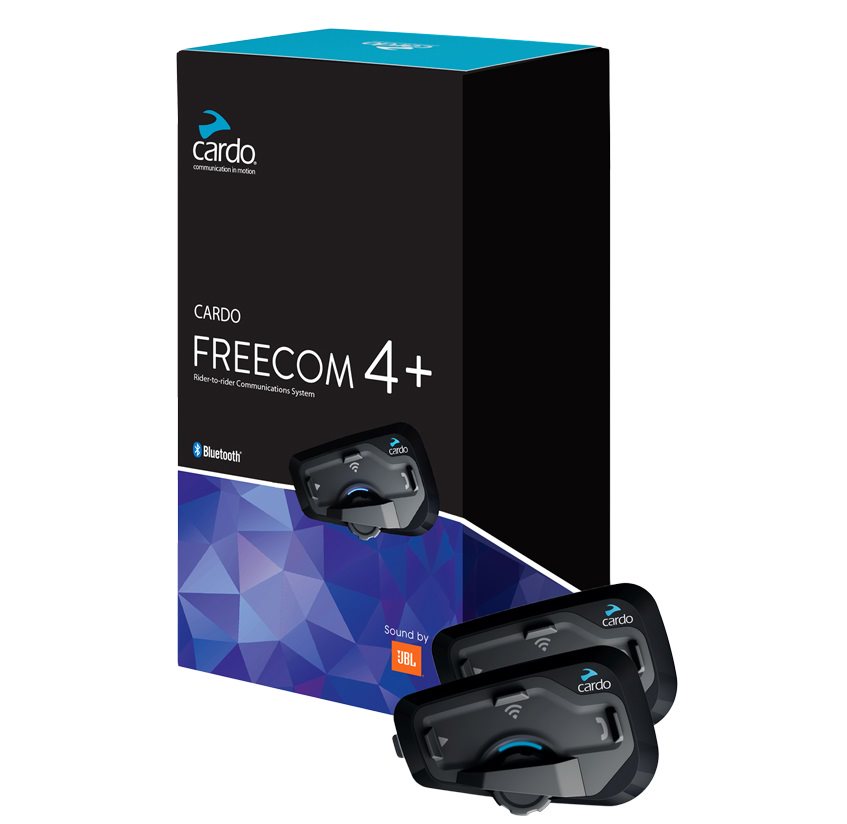 דיבורית לקסדה BY JBL DUO CARDO FREECOM4 PLUS