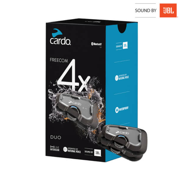 דיבורית בלוטוס לקסדה זוגית Cardo FREECOM 4X DUO