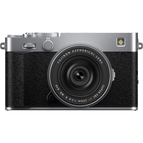 מצלמת Fujifilm X-E5 עם עדשת XF 23mm f/2.8