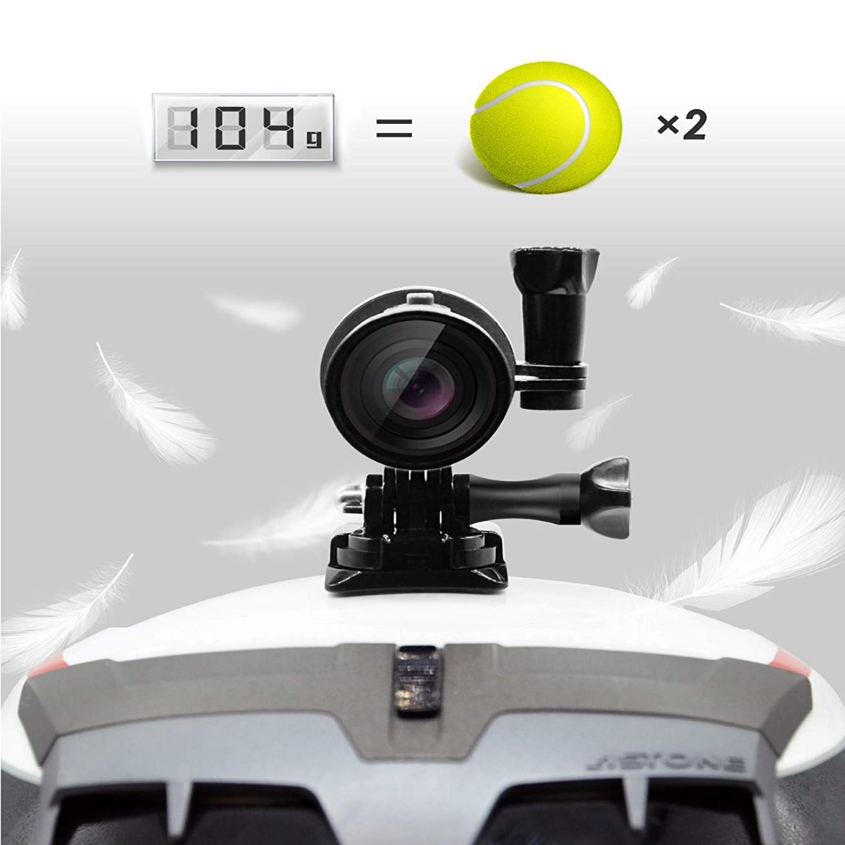 מצלמה לקסדת רוכב האופנוע DB1 – תמונה 2