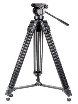 חצובת מקצועית Kingjoy VT2500 לצילומי וידאו