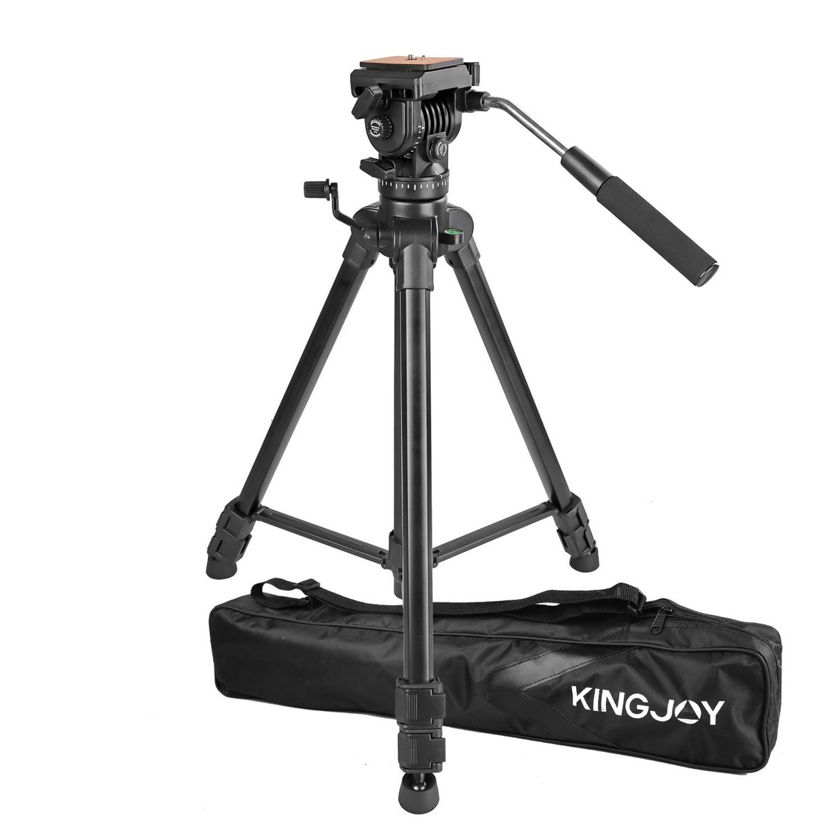 TRIPOD KONGJPY VT1500 1.66 M - חצובה למצלמה – תמונה 3