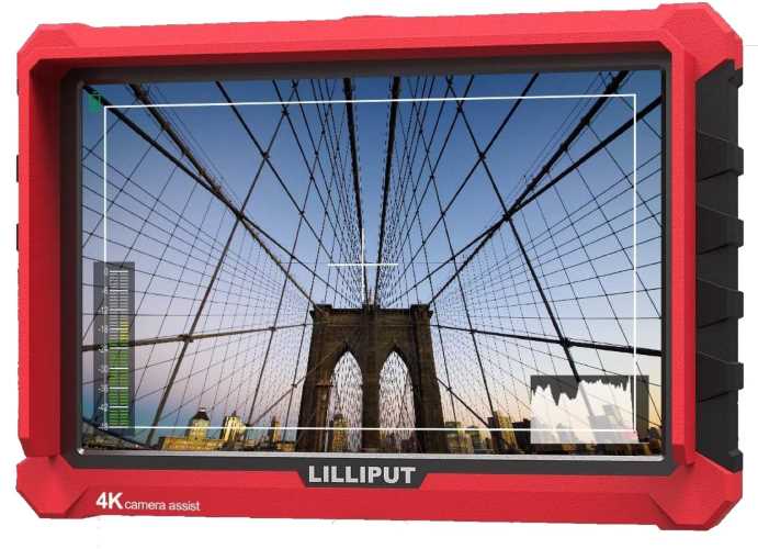 מוניטור למצלמה Lilliput 7" 4K HDMI A7s