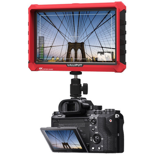 מוניטור למצלמה Lilliput 7" 4K HDMI A7s – תמונה 3