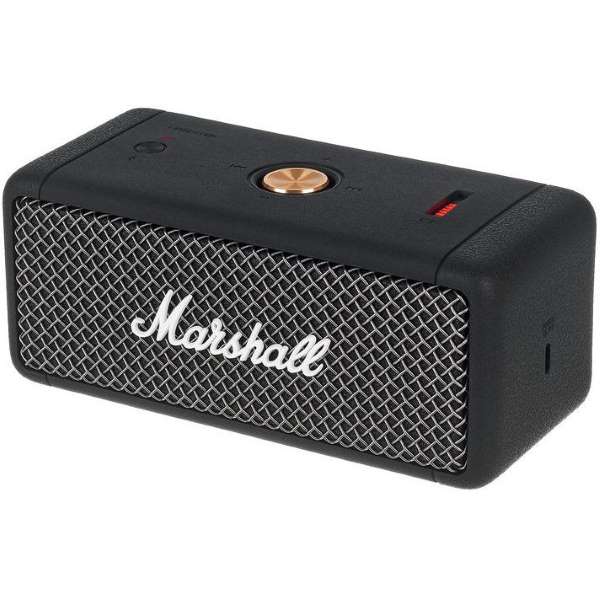 רמקול איכותי בלוטוס נייד מוגן מים Marshall Emberton ipx7