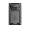 מטען כפול USB Nitecore FujiFilm NP-W126/NP-W126S