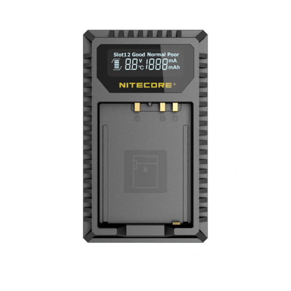 מטען כפול USB Nitecore FujiFilm NP-W126/NP-W126S