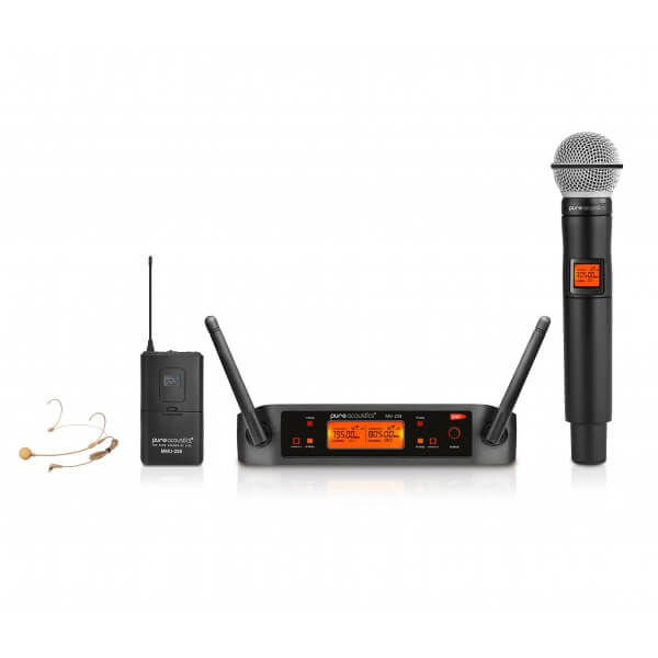 מיקרופון מדונה אלחוטיים UHF דינמיים ואיכותיים Pure Acoustics