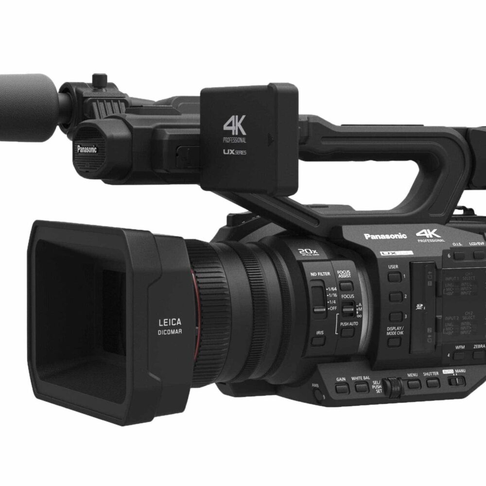 מצלמת וידאו מקצועית Panasonic AG-UX180 4K