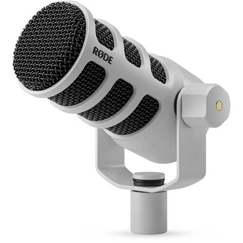 מיקרופון דינאמי  Rode PodMic לבן
