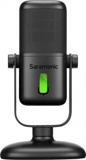 מיקרופון שולחני בחיבור Saramonic sr-mv2000 usb