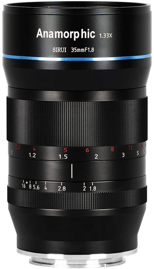 עדשה Sirui 35mm f/1.8 Anamorphic 1.33x Lens (MFT Mount)