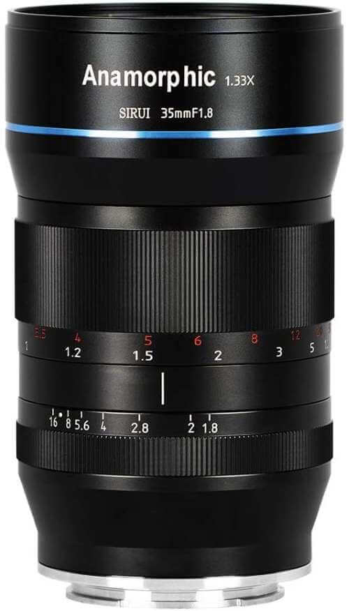 עדשה Sirui 35mm f/1.8 Super35 Anamorphic 1.33x