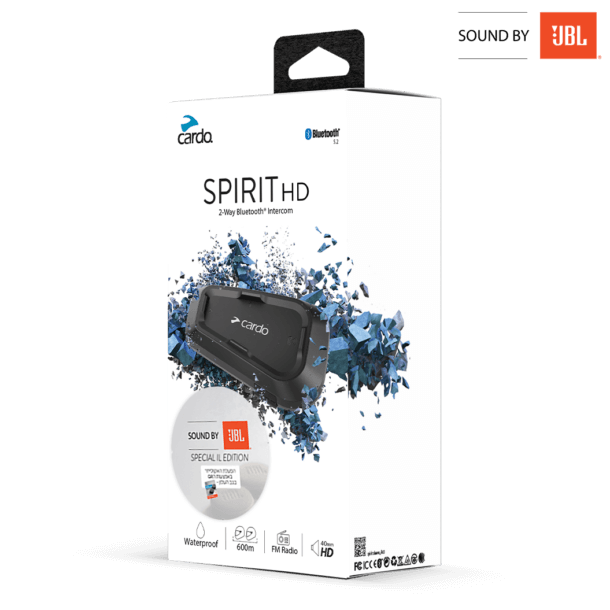 דיבורית לקסדה CARDO SPIRIT HD JBL