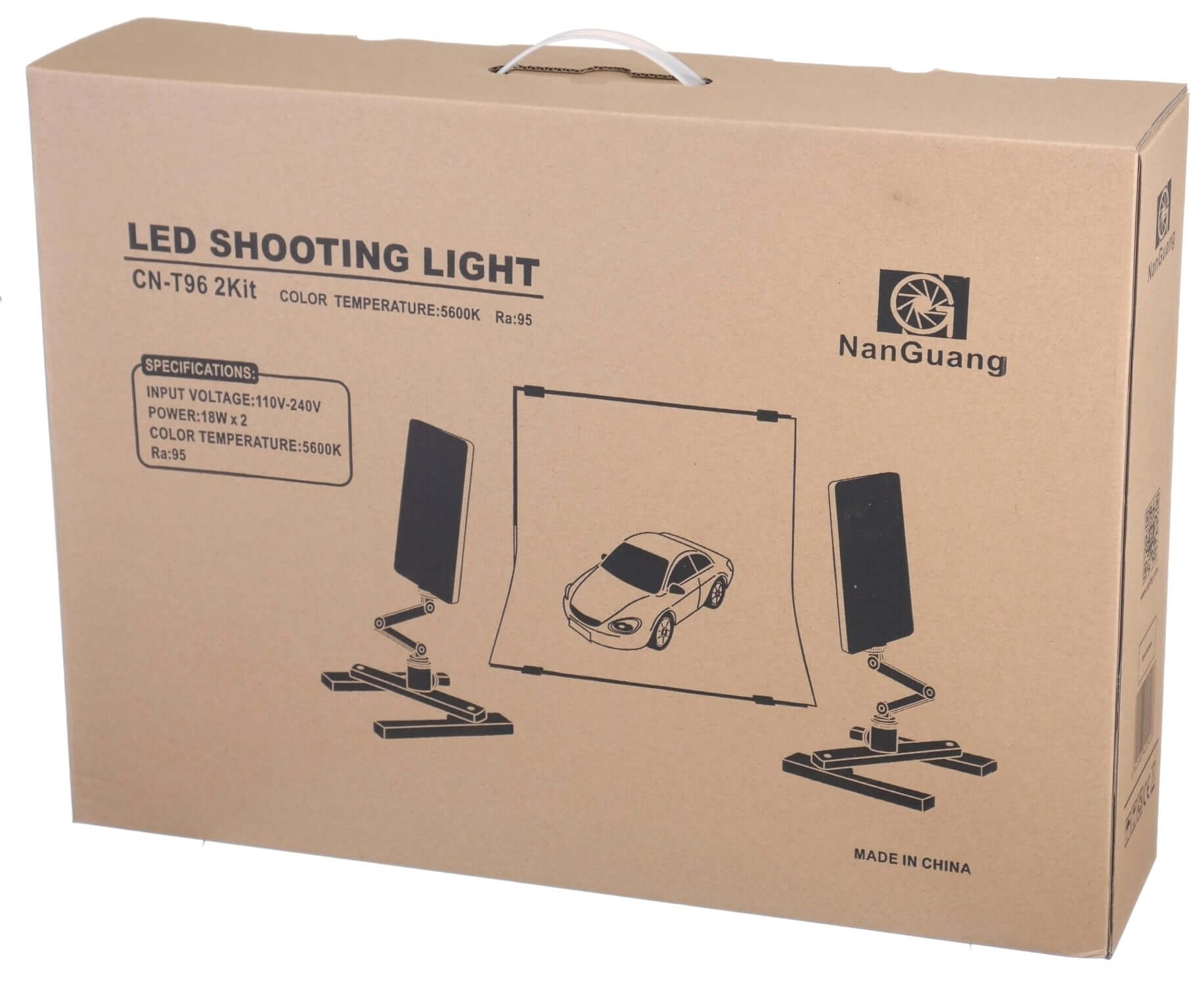 סטודיו נייד לצילום מוצרים CN-T96 2Kit – תמונה 3
