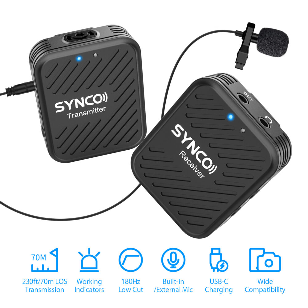 מיקרופון אלחוטי (SYNCO G1(A1