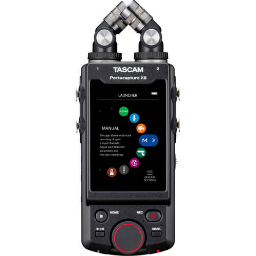 מכשיר הקלטה Tascam Portacapture X8 רשמקול רב-ערוצי