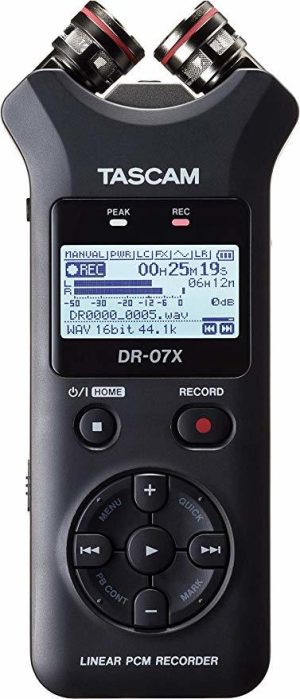 מכשיר הקלטה נייד דגם TASCAM DR-07X