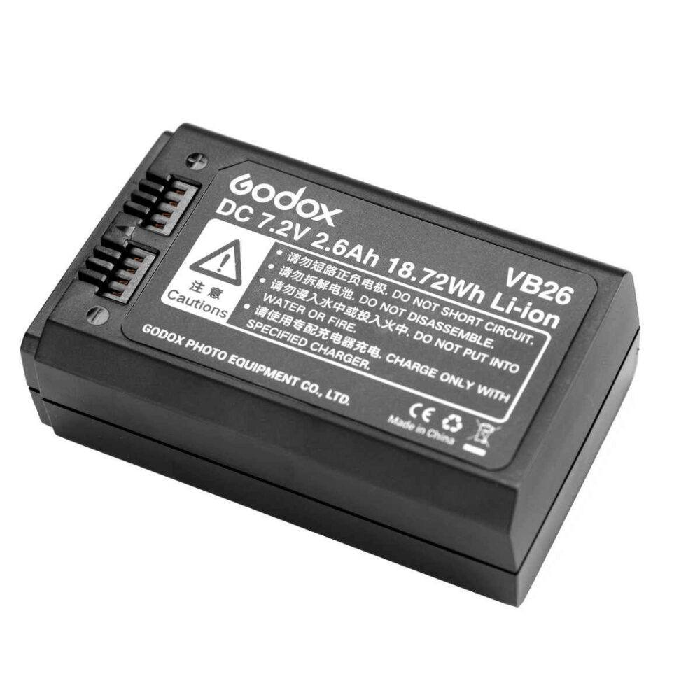 סוללה godox vb-26 לסדרת פלאשים מדגמים V860III