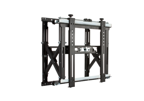 מתקן Video Wall עם מנגנון שליפה מהירה