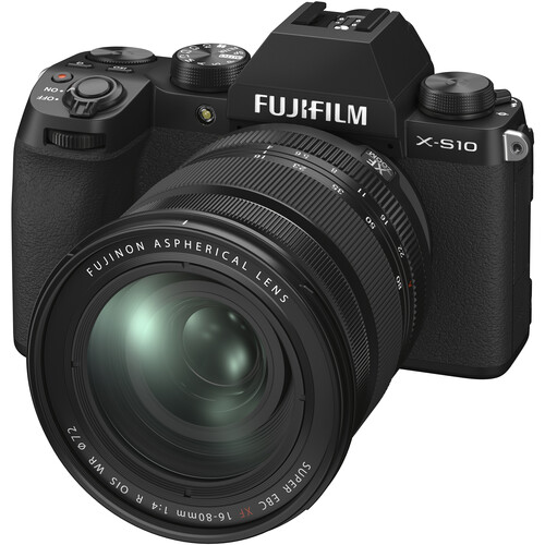מצלמה ללא מראה F X-S10 FUJIFILM+16-80MM  F4 OIS