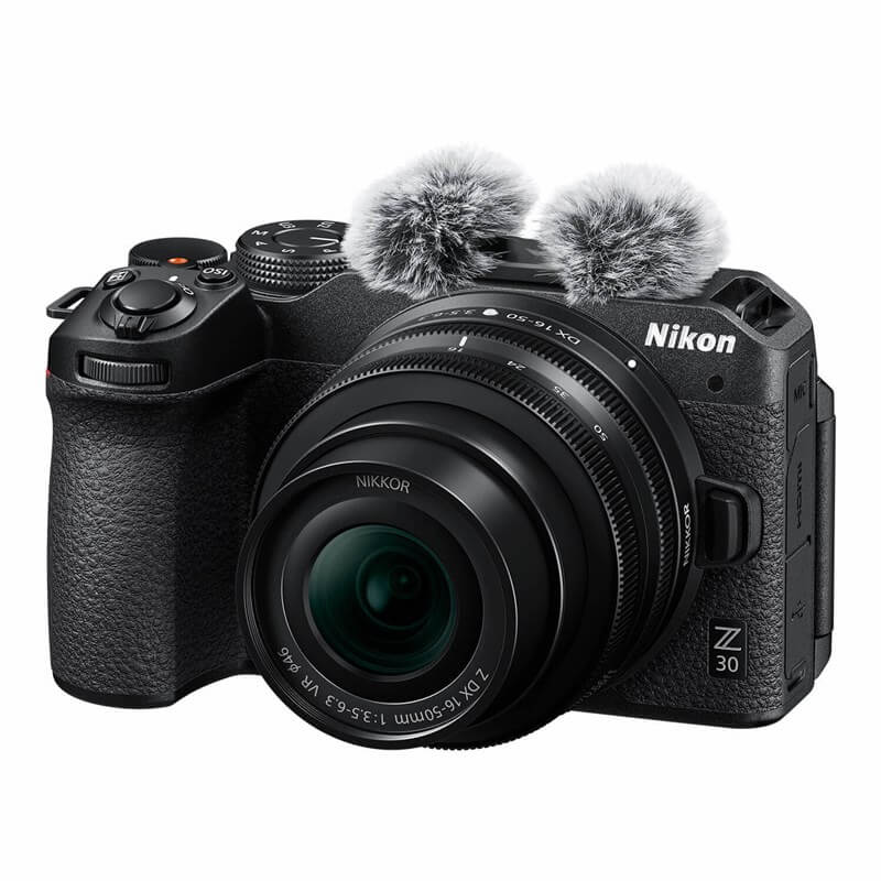 קיט מצלמה ועדשה לוולוגים NIKON Z30 VLOGGER KIT