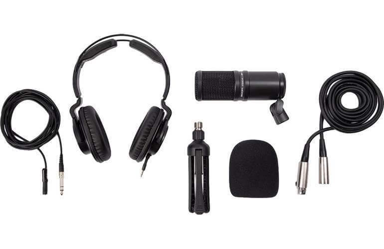 ערכת מיקרופון לפודקסט Zoom Zdm-1 Pmp Mic