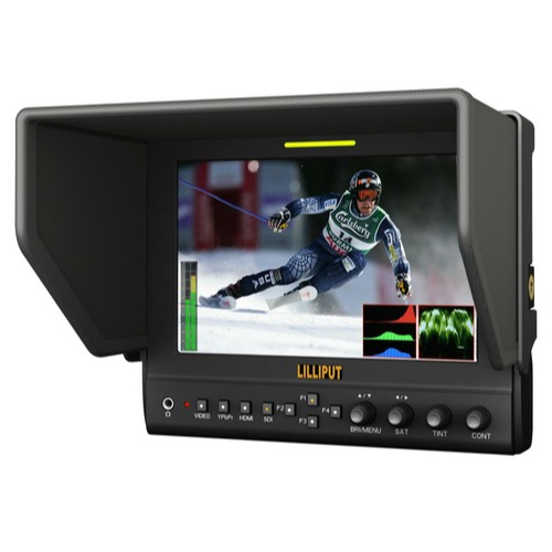 מסך Lilliput 7'' advanced field monitor with hdmi out 663/o/p2