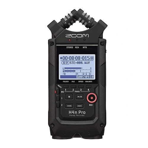 מכשיר הקלטה נייד Zoom H4n Pro Black